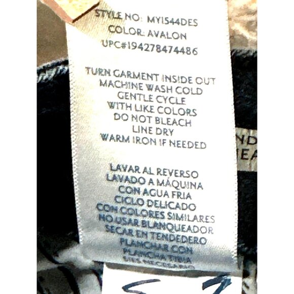 Seven7 Weekend Slim Fit Jean Flattering Straight Leg Super Stretch Denim Size 4 - Picture 9 of 14